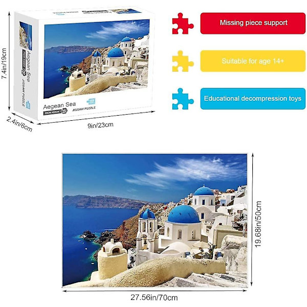 1000 Palan Puzzle - Pahvipulmat - Rentoutumispulmat - Aivojumppa-Puzzle