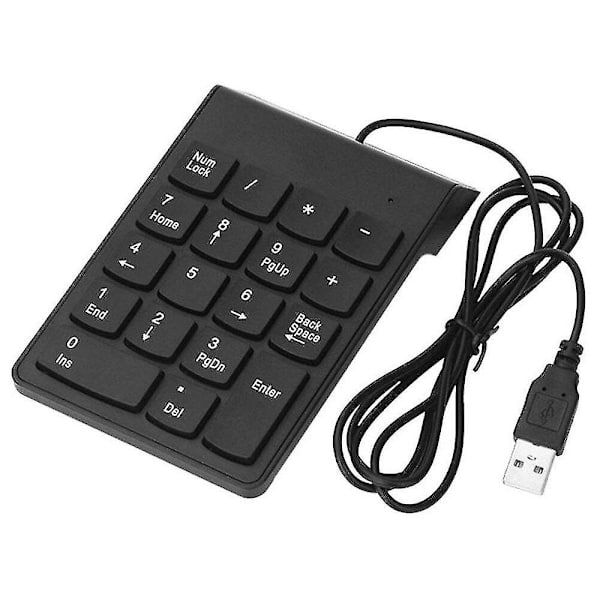 Mini digitalt tangentbord med numeriska knappar