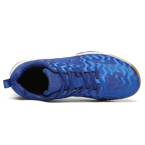 Herre Dame Letvægts Sneaker Mode Indendørs Sko Egnet Til Badminton 3D0002 Blue EU 42