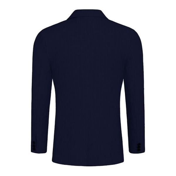 Herr Blazer Slim Fit Kavaj, Enknäppt Enknapps Kavaj Navy L
