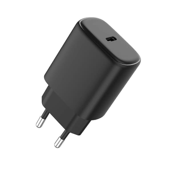 GEAR Oplader 220V 1xUSB-C PD 20W Sort
