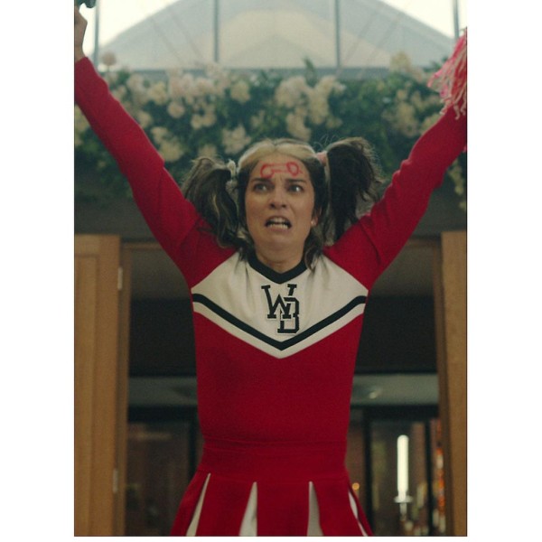 Svart spegel cheerleader kostym för kvinnor, Halloween fest uniform outfit 2XL