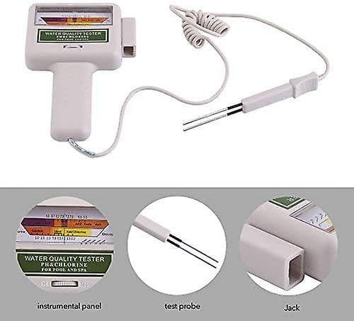 Ph Automatisk Klor Testare Ph-Mätning Digital Vattenanalysator Speciellt För Simbassäng Spa Akvarium