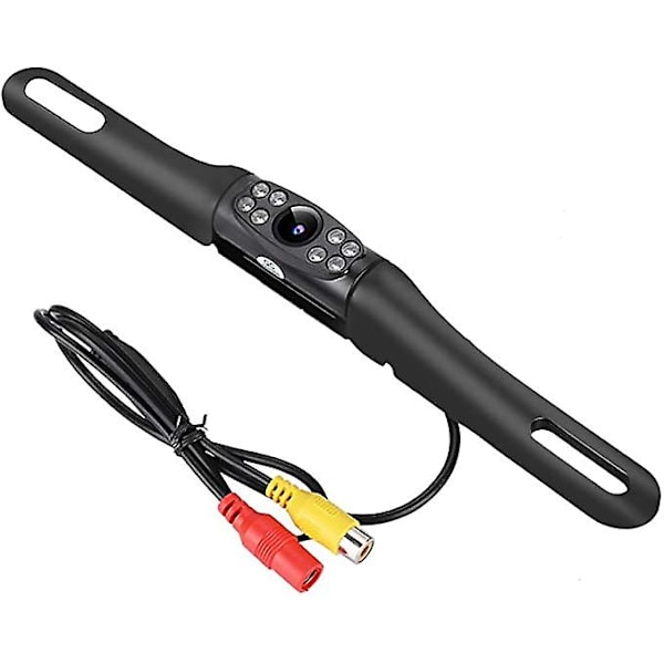 Backkamera, 170 Hd 8 Led Natt Vattentät Universell Bil Backup Parkeringskamera Backkamera Backupkamera För Bil