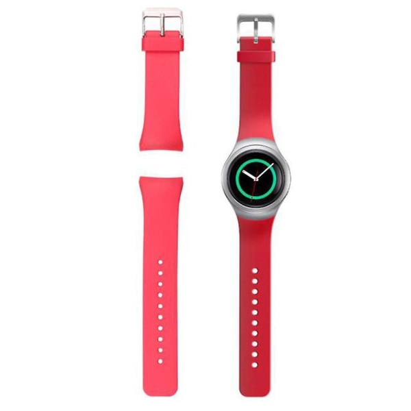 Vit Fantek-band för Samsung Gear S2 - Sport Style Mjukt Silikonersättningsband Fungerar för Samsung Gear S2 Smart Watch Sm-r720 Sm-r730-version Endast