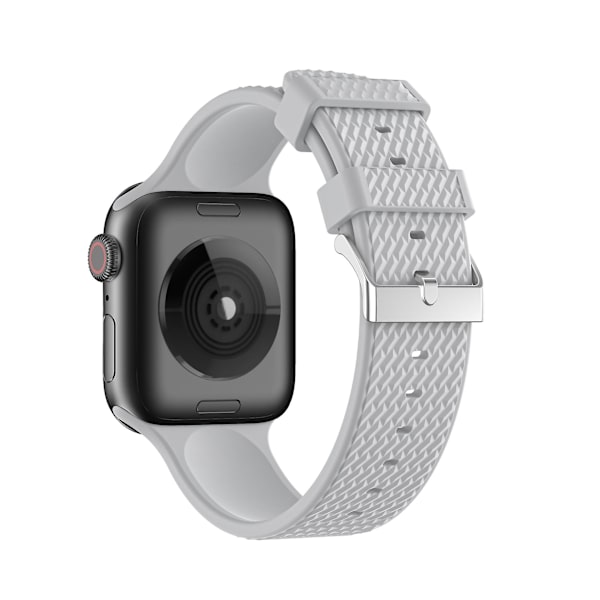 44mm 42mm Iwatch -ranneke, Iwatch Se -sarjan silikoninen vaihto-ranneke, urheilutarvikkeet 7 6 5 4 3 2 1 punainen