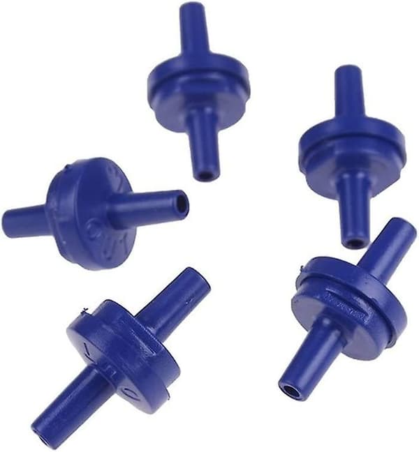 5 st/set Luftpump Envägs Kontrollventil Envägs Kontrollventil Akvarium Fisk Vatten Tank Luftpump
