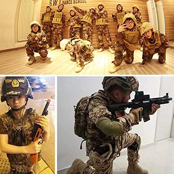 Lasten taktinen liivi, lasten maastokuvioinen taisteluliivi, ulkoiluun, CS-kenttäpeliin, taisteluun, turvallisuusvartijan liivi
