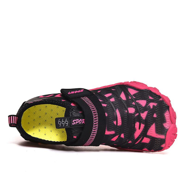 Barne-sneakers, hurtigtørkende, slip-on vannsko for strand eller vannsport, yogasko -13 Red EU 32