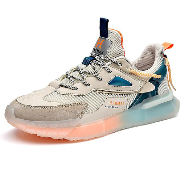 Herre Sports Løbesko Åndbare Skridsikre Sneakers Fr2109 Pink EU 44