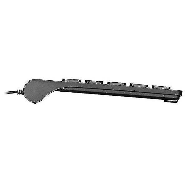 Mini USB Kablet Numerisk Tastatur Numpad 18 Taster Digitalt Tastatur (svart)