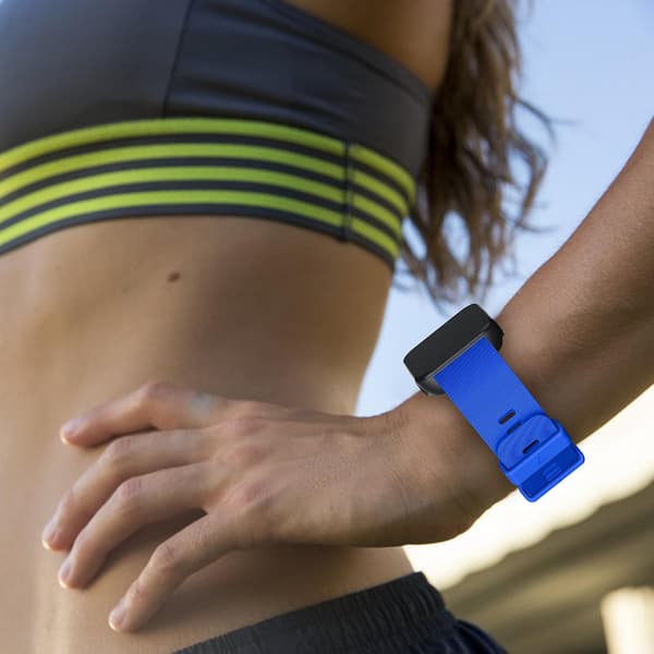 Myk silikonklokkerem for Garmin Forerunner 35 Blue Style E Garmin Forerunner 35