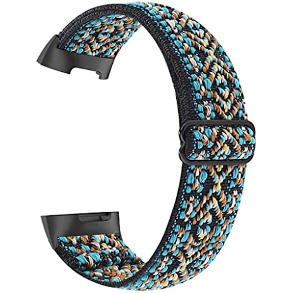 Nylonranneke Yhteensopiva Fitbit-charge 5:n kanssa, vedenpitävä rannekoru, kestävä älykellon muotiranneke, urheiluranneke