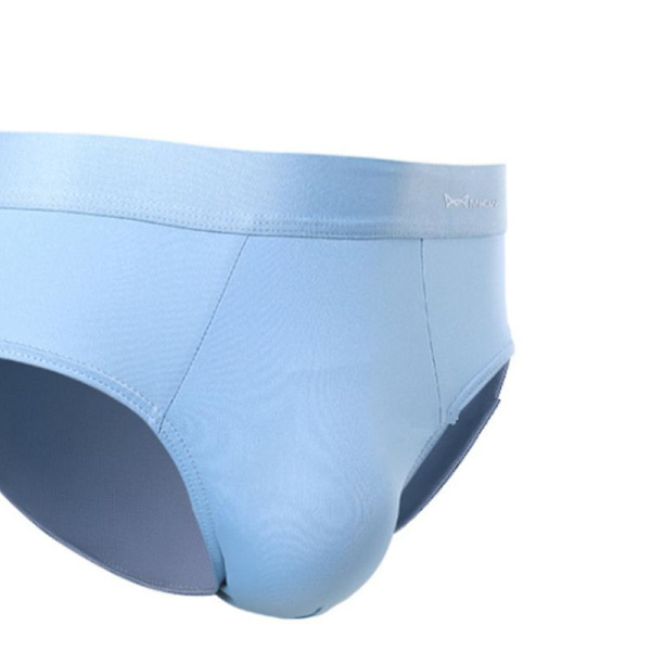 7 Pakkausta Miesten Saumattomat Alushousut Jääsilkki Seksikkäät Läpinäkyvät Alushousut Alushousut Shortsit Erittäin Ohuet Mini Bikinialushousut 7 Packs 4XL