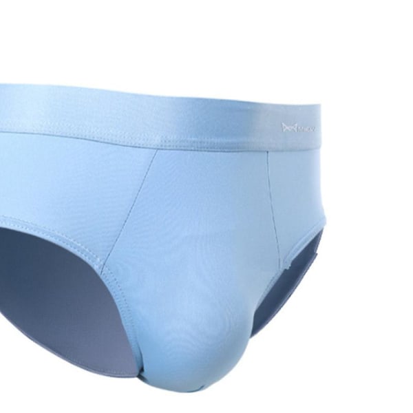 7 Pakkausta Miesten Saumattomat Alushousut Jääsilkki Seksikkäät Läpinäkyvät Alushousut Alushousut Shortsit Erittäin Ohuet Mini Bikinialushousut 7 Packs L