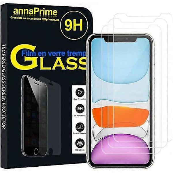 3-pack skärmskydd för Apple iPhone 11