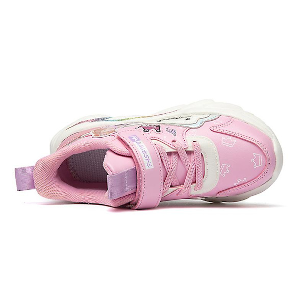 Børnesneakers Åndbare Løbesko Piger Mode Sportssko Fr826 Purple EU 34