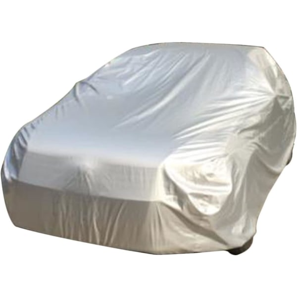 Garage Helgarasje Trekk Bilpresenning Presenning Vanntett Spesialtrekk, 480x175x120cm, sølv