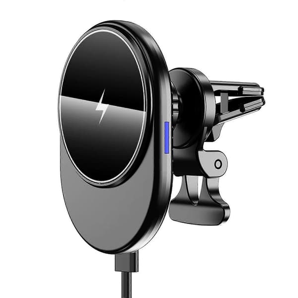 15W Trådløs Billader - Hurtiglading, Multi-System, Mobiltelefonholder