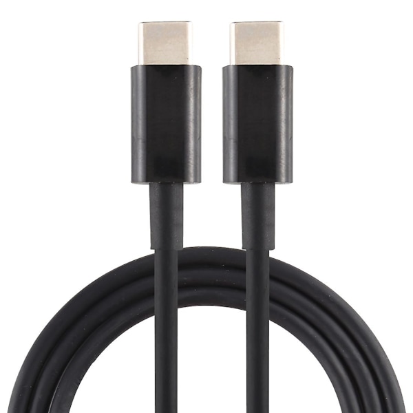 1m 5A USB-C / Type-C til USB-C / Type-C Hurtigladekabel Black