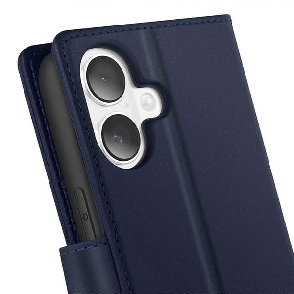 Etui til iPhone 16 Avtakbart skall, Mørkeblå