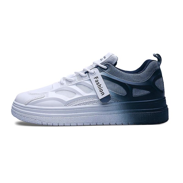 Herr Casual Skor Halkskydd Andas Platta Skor Frq623 Blue EU 40