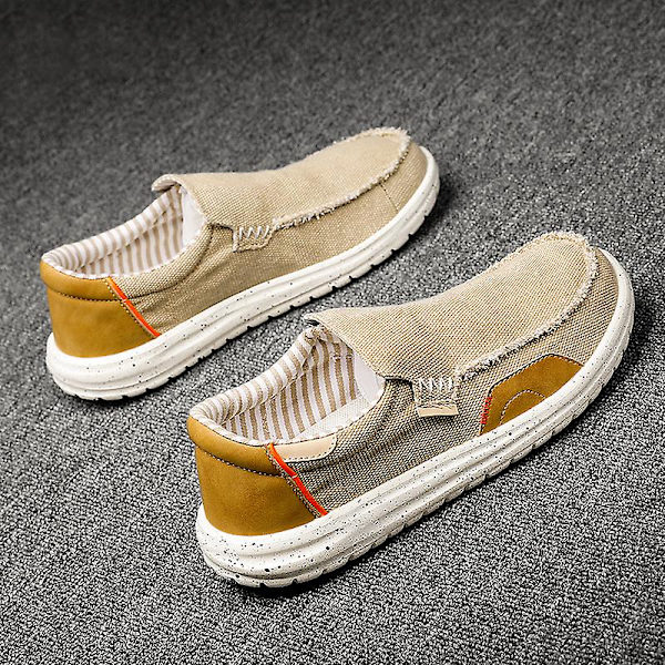 Herr Casual Skor Mode Lätta Tygskor Fra2021 Khaki EU 39