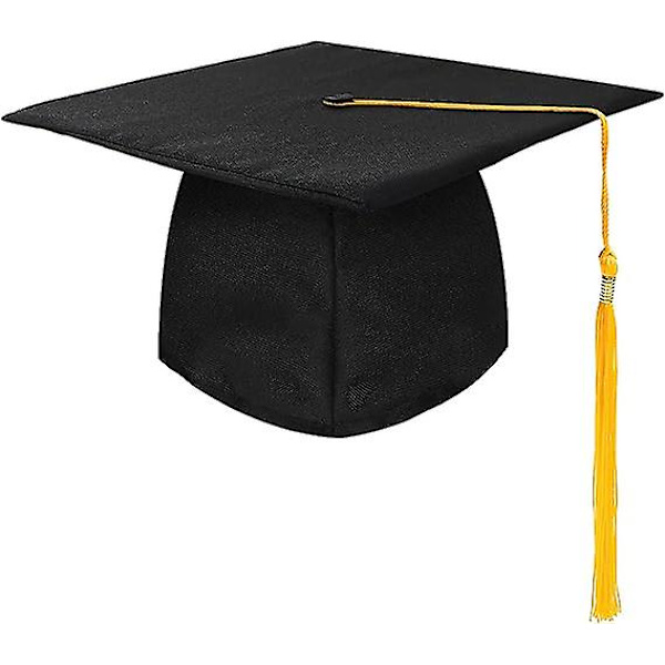 Unisex Graduation Cap, Justerbar Gradueringshue til Graduation University High School Mentor Hat