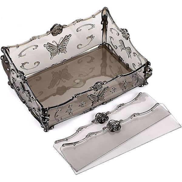 3 rum Akryl Makeup Organizer til kommode og badeværelse