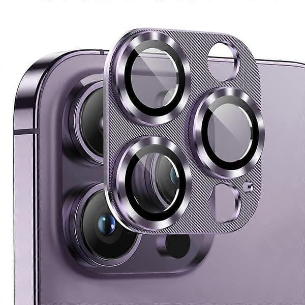 För iPhone 14 Pro Kameralinsskydd Silver