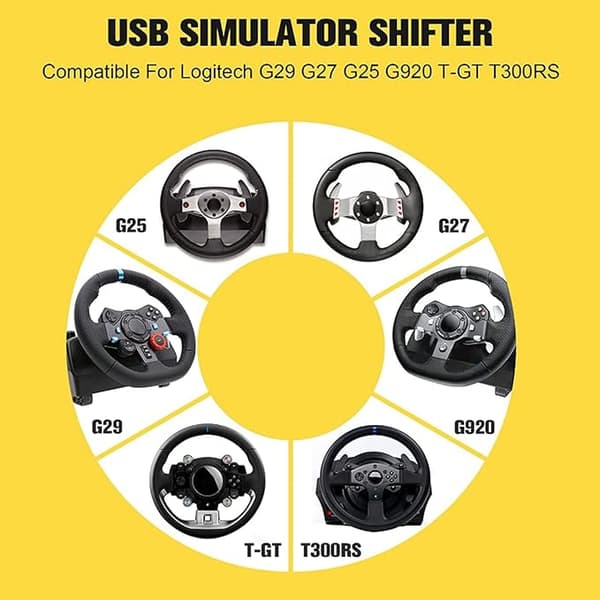 USB Simulator Gearstang, Sim Racing Spil H Gearstang