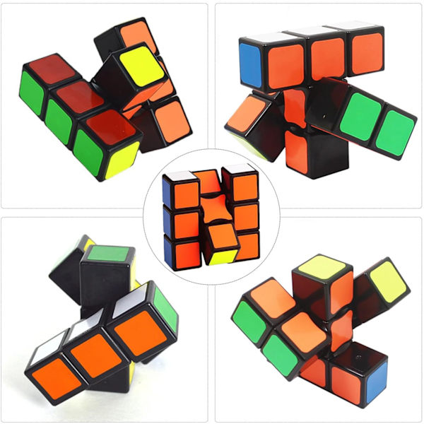 1 kpl 1 x 3 x 3 noppaleluja, stressiä lievittäviä kuutioita, minikuutiolelut, ajattelua kehittävä urheilutehtävä, sopii lapsille ja aikuisille (musta)