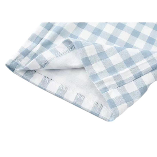 Dam Pyjamasbyxor, Casual Långa Pyjamas Loungebyxor Med Ficka Blue S