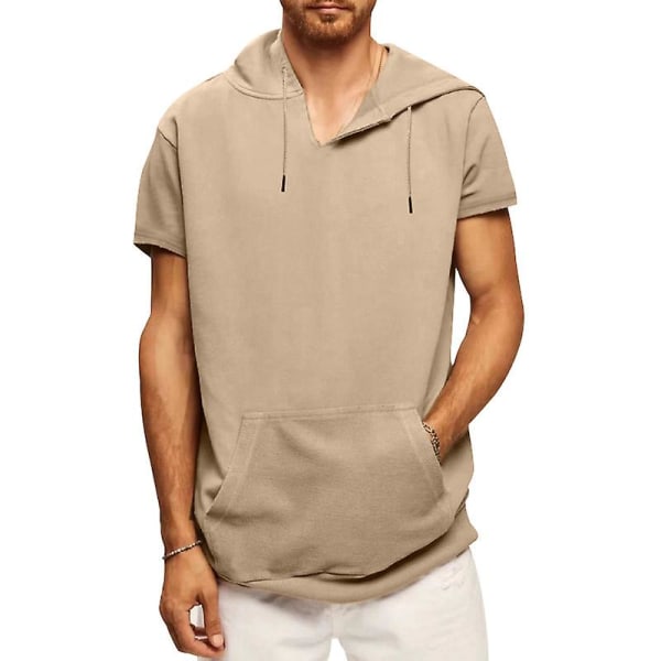 Miesten urheiluhupparit, treenipaidat, kuntosalipusero Khaki XL