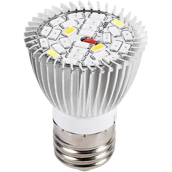 Vekstlyspære, led10w E27 Høy Effekt Fullspektrum Led Panel Drivhus Hydroponisk Plante Vekstlyspære