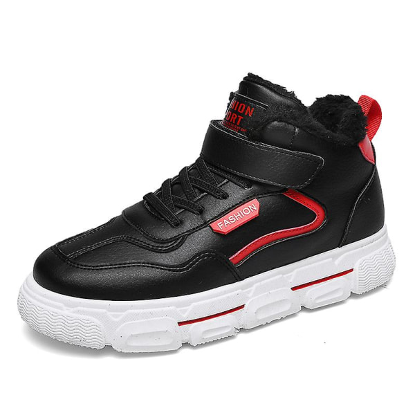 Børnesko High-Top Mode Sneakers Sports Løbesko A810 Black EU 34