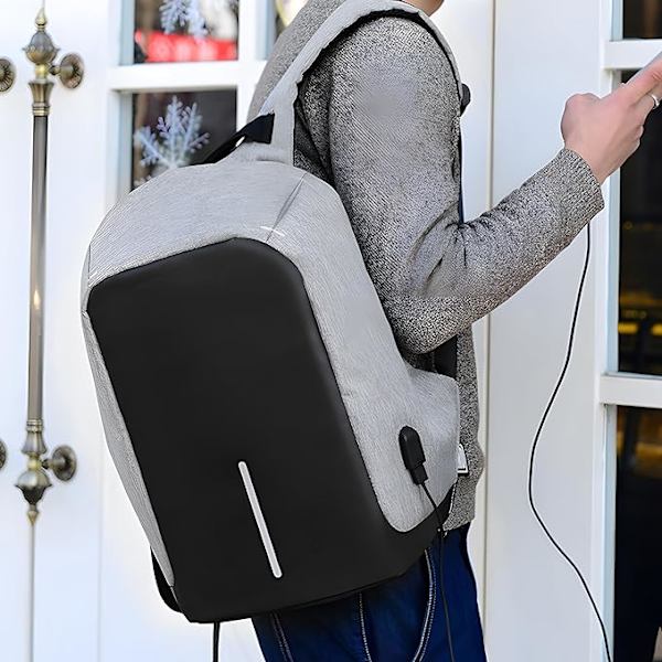Ryggsäck stöldskydd handbagage skolryggsäck stöldskydd dagväska vattenavvisande