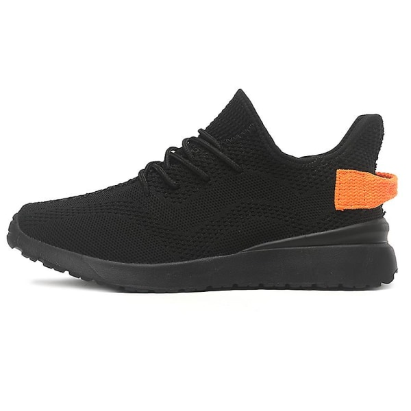 Dam löparskor lätta andningsbara promenadskor atletiska mode sneakers 1075 Black EU 42