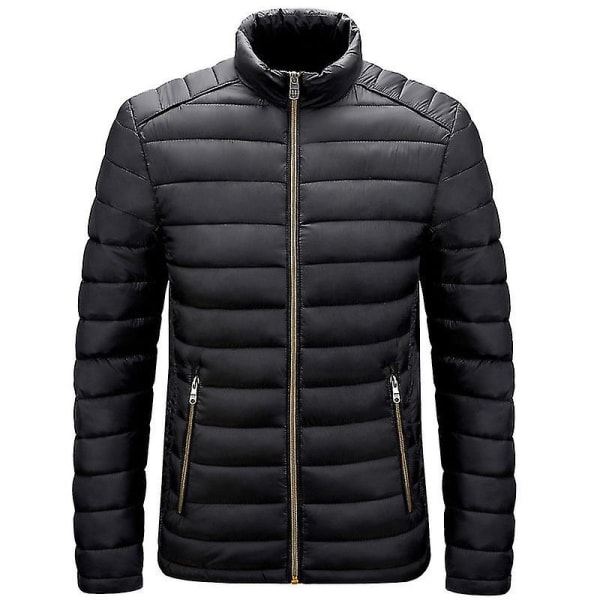 Unisex Jackor Termisk Jacka Ultralätt Vintermode XL Black