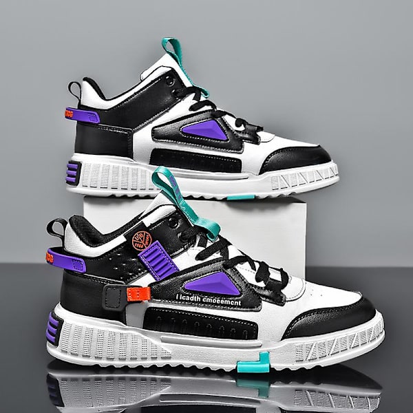 Herre Sport Løbesko Casual High Top Sneakers Fr2107 Purple EU 44