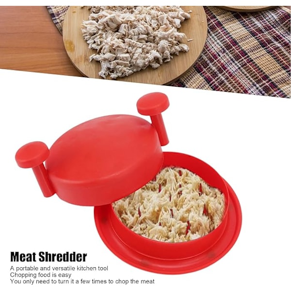 Multipurpose Kyllingstrimler, Strimlemaskin Kjøttstrimler med Sklisikker Base Rivverktøy for Grønnsaker Pulled Pork Beef Chicken(#2)