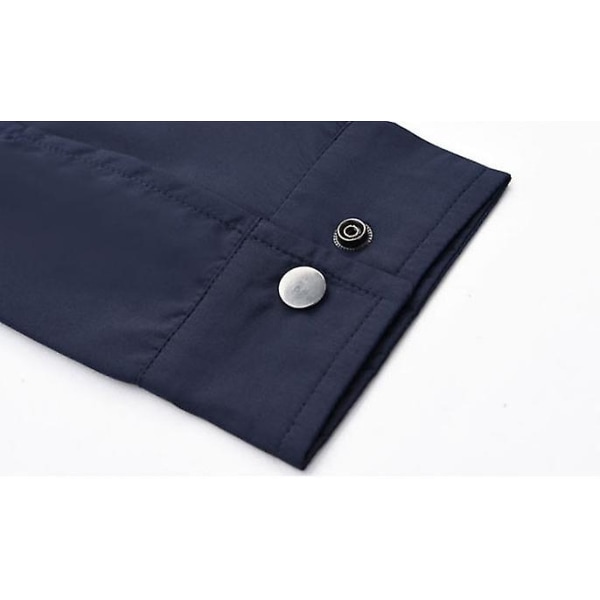 Miesten rento softshell kevyt lentäjätyylinen bomber-takki, slim fit navy blue XXL