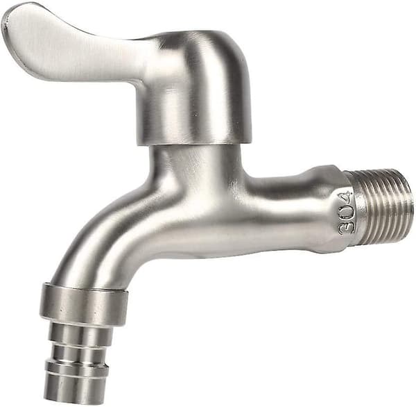 Trädgårdskran 304 Utomhus Väggmonterad Vattenkran Adapter (g 1/2')