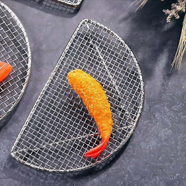 Kylställ 6,3 tum/7,1 tum/7,6 tum/7,9 tum rostfritt stål ugnstråd hög temperaturbeständig nonstick bakställ för matlagning rostning grillning (16 cm)