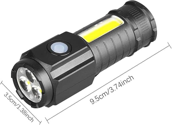 LED Taskulamppu, Pienet LED Taskulamput | Pienet taskulamput LED taskulamppu - Ladattavat taskut, taskulamput säädettävällä kirkkaudella