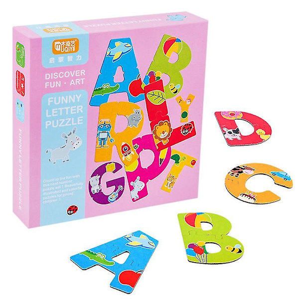 1 Set Magnetiska Pussel Pedagogisk Leksak Pussel Leksak För Barn Tidig Utbildning
