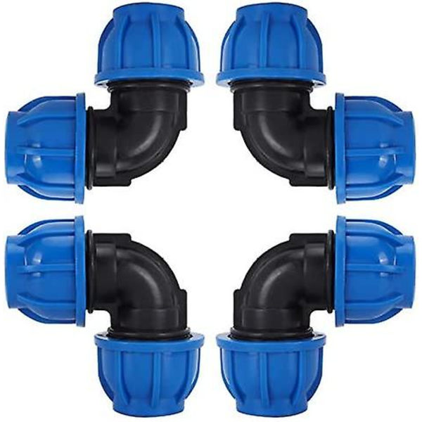 4 st 32 mm vattenledningsslang koppling PE plast snabbkoppling tillbehör 32
