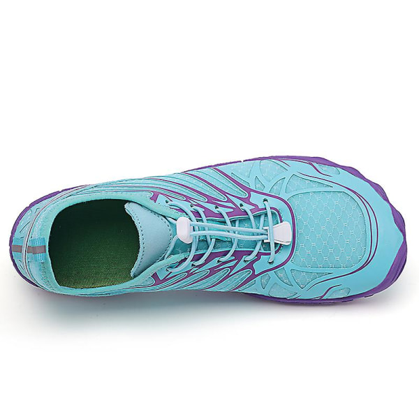 Vattenskor för män Snabbtorkande Sports Aqua Shoes 3Ba8303M Cyan 41