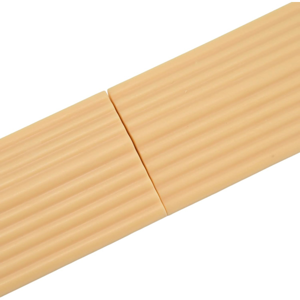 4 st universell sopdörrtröskel trapprullstol gummi tröskel skyddande ramp, för ytremsa och skoter elektriska trösklar dörröppningar badrum (beige)