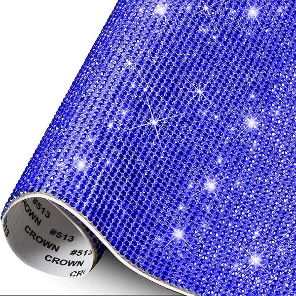 Kimaltavat strassit DIY-koristelutarrat Itsekiinnittyvä glittertarra auto- ja askartelukoristeluun 2 mm:n strasseilla Style 4